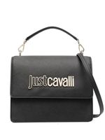 Just Cavalli sac à bandoulière à plaque logo - Noir - thumbnail