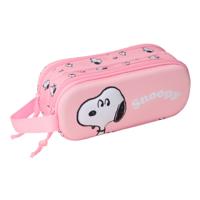 Schoolrugzak Snoopy Roze 21 x 8 x 6 cm