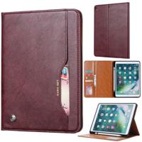 Knead huidtextuur horizontaal Flip lederen case voor iPad Air 2019 10 5 inch met foto frame & houder & kaartsleuven & portemonnee & pen sleuf (wijn r