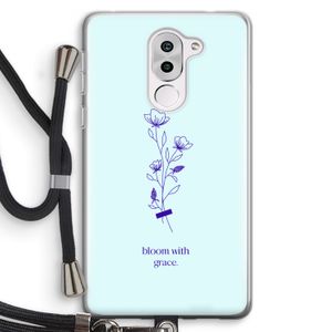 Bloom with grace: Honor 6X Transparant Hoesje met koord