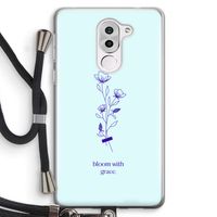 Bloom with grace: Honor 6X Transparant Hoesje met koord