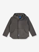 LUONTEVA finkid fleece jas voor kinderen, binnenjas met rits donkerbruin