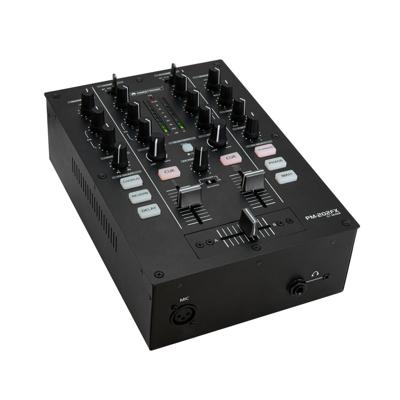 Omnitronic PM-202FX 2-kanaals dj-mixer met filter, FX en Bluetooth