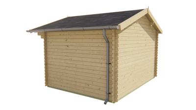 Blokhut - Tuinhuis Mimir | 28 mm | Red Class Wood geïmpregneerd