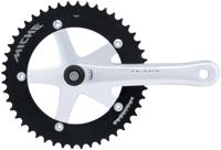 Miche crankstel pista advanced 170mm 48tds. 1/8 zilver