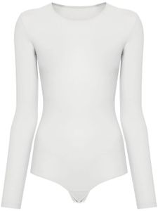 MM6 Maison Margiela body imprimé - Gris