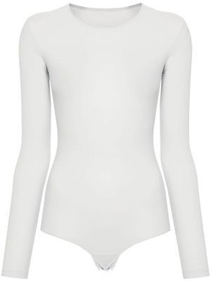 MM6 Maison Margiela body imprimé - Gris