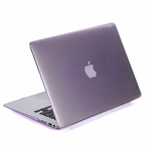 Lunso MacBook Air 13 inch (2010-2017) cover hoes - case - Glanzend Paars
