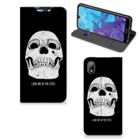 Mobiel BookCase Huawei Y5 (2019) Skull Eyes - thumbnail