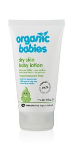 Organic babies baby lotion droge huid