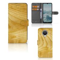 Nokia G10 | G20 | Book Style Case | Licht Hout