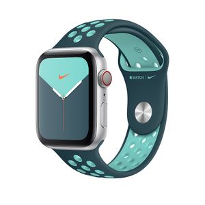 Apple origineel Nike Sport Band Apple Watch 42mm / 44mm / 45mm / 49mm Midnight Turquoise / Aurora Green - MXR12ZM/A
