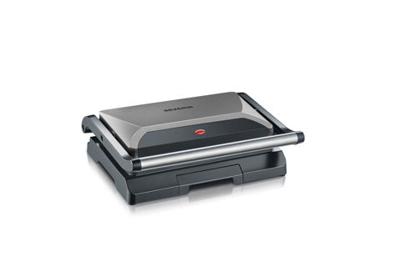 Severin compacte multigrill 800w grijs metallic kg 2394