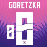 Goretzka 8 (Officiële Duitsland Away Bedrukking 2024-2025)