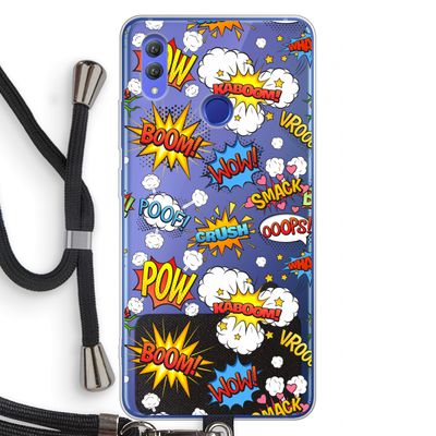 Pow Smack: Honor Note 10 Transparant Hoesje met koord