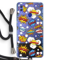 Pow Smack: Honor Note 10 Transparant Hoesje met koord