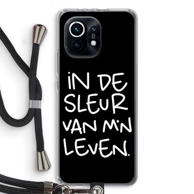 De Sleur: Xiaomi Mi 11 Transparant Hoesje met koord