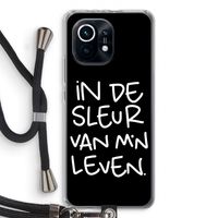 De Sleur: Xiaomi Mi 11 Transparant Hoesje met koord