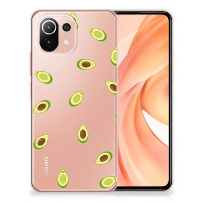 Xiaomi Mi 11 Lite | 11 Lite 5G NE | Siliconen Case | Avocado Xiaomi Mi 11 Lite | 11 Lite 5G NE | Siliconen Case | Avocado