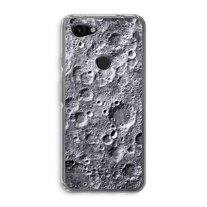 Maanlandschap: Google Pixel 3a Transparant Hoesje