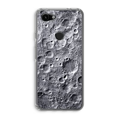 Maanlandschap: Google Pixel 3a Transparant Hoesje