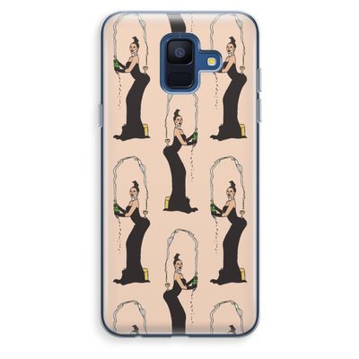 Pop Some Kim: Samsung Galaxy A6 (2018) Transparant Hoesje
