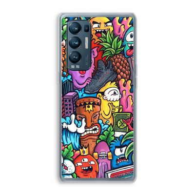 Vexx Mixtape: Oppo Find X3 Neo Transparant Hoesje