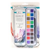 Nassau Fine Art Nassau Aquarel Verfset, 18 kleuren