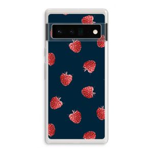 Framboosjes: Google Pixel 6 Pro Transparant Hoesje