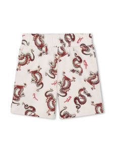 Kenzo Kids short imprimé - Blanc