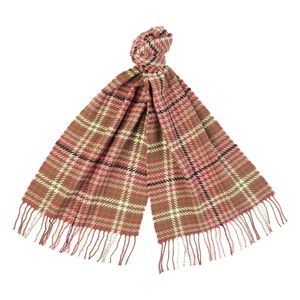 Barmack tartan scarf Midnight Berry