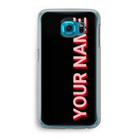 Namecase: Samsung Galaxy S6 Transparant Hoesje