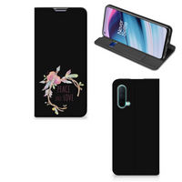 OnePlus Nord CE 5G Magnet Case Boho Text