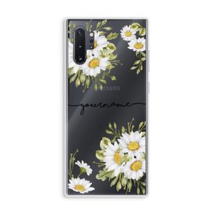 Daisies: Samsung Galaxy Note 10 Plus Transparant Hoesje
