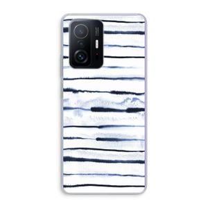 Ink Stripes: Xiaomi 11T Pro Transparant Hoesje