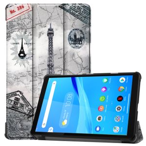 3-Vouw sleepcover hoes - Lenovo Tab M8 - Eiffeltoren