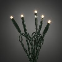 Konstsmide 6354-120 Micro-lichtketting Binnen Energielabel: G (A - G) werkt op het lichtnet Aantal lampen 100 LED Warmwit Verlichte lengte: 6.93 m - thumbnail