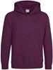 Just Cool JH001K Kids´ Hoodie - Plum - 7/8 (M)