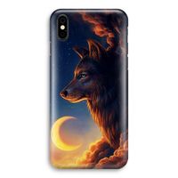 Night Guardian: iPhone Xs Volledig Geprint Hoesje