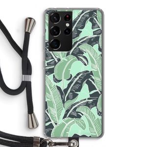 This Sh*t Is Bananas: Samsung Galaxy S21 Ultra Transparant Hoesje met koord
