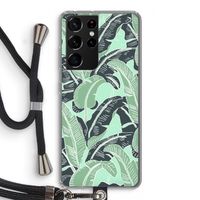 This Sh*t Is Bananas: Samsung Galaxy S21 Ultra Transparant Hoesje met koord