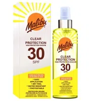 Malibu Clear Protection Zonnebrand Spray SPF30 - 250 ml