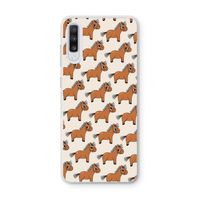 Pony: Samsung Galaxy A70 Transparant Hoesje