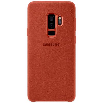Galaxy S9+ Alcantara Cover rood EF-XG965AREGWW