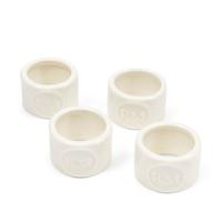 Riviera Maison Portofino servetten ring 4 stuks white