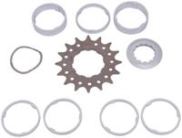 POINT steek-tandwiel set sprocket w.spacer set 16t POINT steek-tandwiel set sprocket w.spacer set 16t