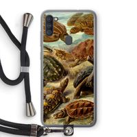 Haeckel Chelonia: Samsung Galaxy A11 Transparant Hoesje met koord