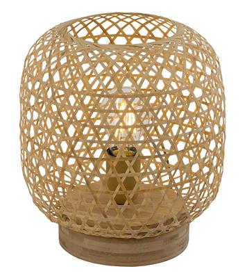 Globo Rotan vloerlampMirena 27cm hoog - 15367T