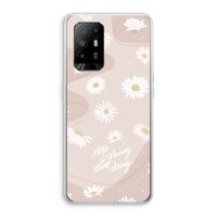 Daydreaming becomes reality: Oppo A95 5G Transparant Hoesje
