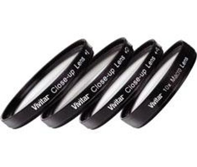 Vivitar 37mm Close Up Lens Set +1 +2 +4 +10